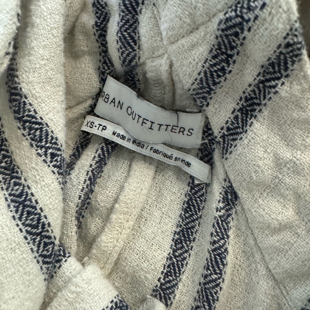 Urban Outfitters Jordan Jumpsuit XS Women Casual Striped One Piece - Picture 5 of 6